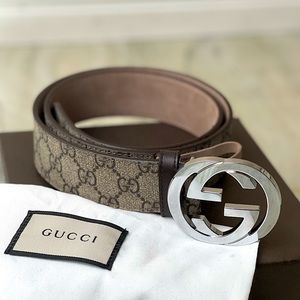 Gucci GG Supreme Belt